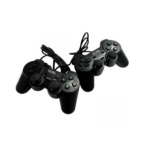 Double Wired Gamepad - Black