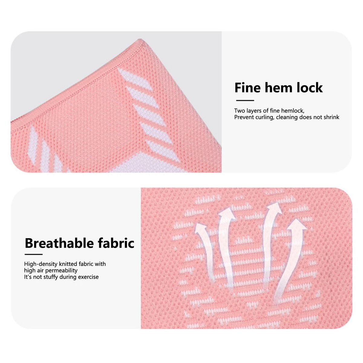 1Pc Arm Sleeve Sports Arm Support Sleeve Pink