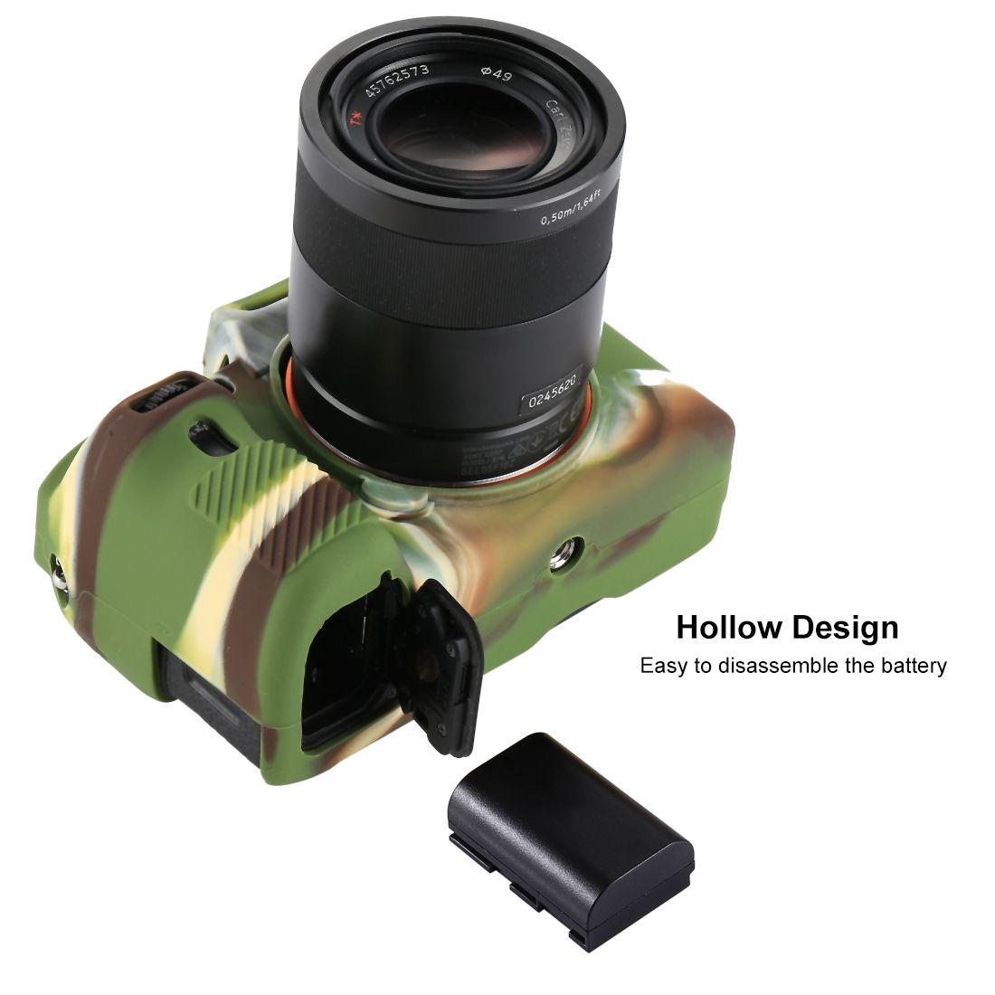 PULUZ Soft Silicone Protective Case For Sony ILCE-7MII / 7SMII / 7RMII ()