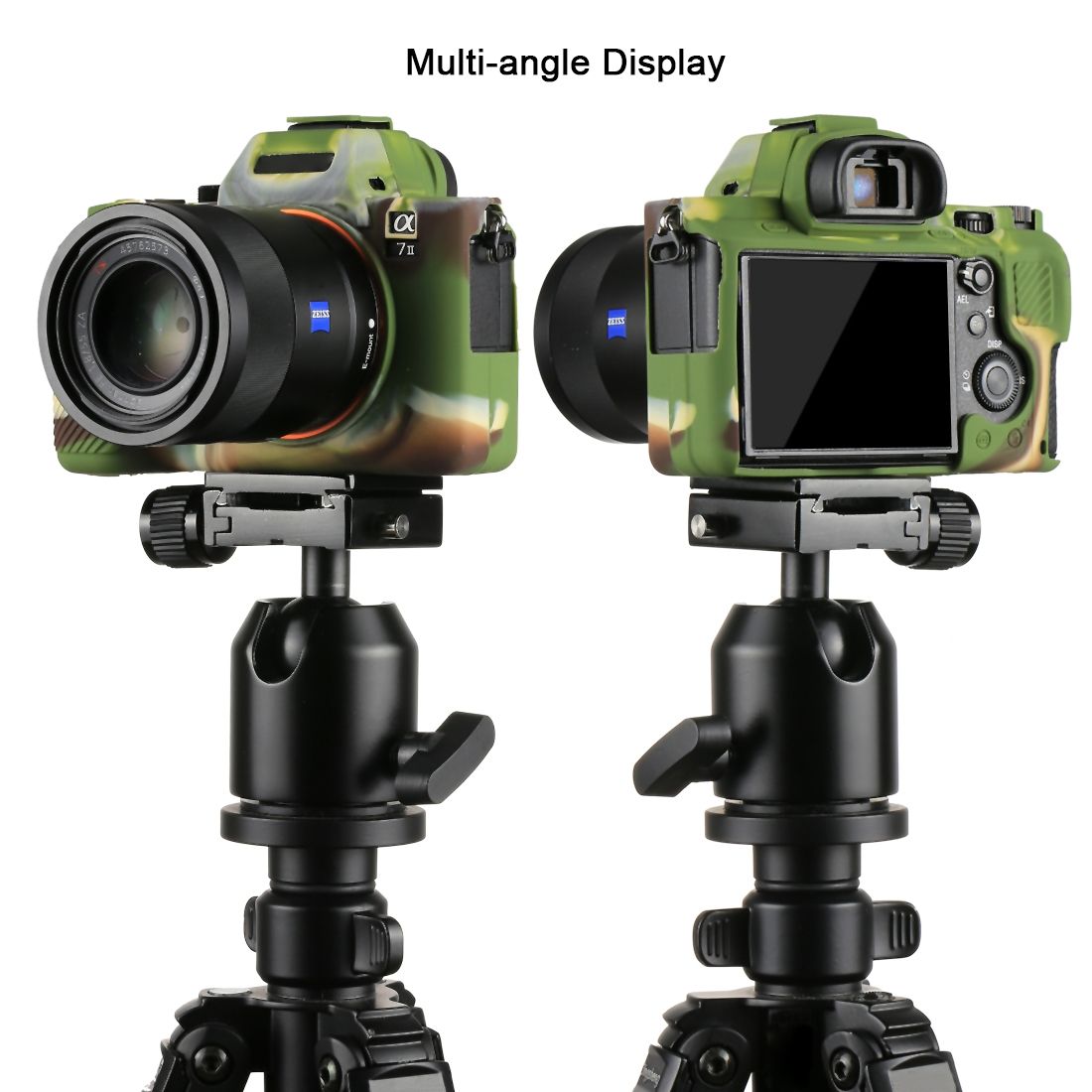 PULUZ Soft Silicone Protective Case For Sony ILCE-7MII / 7SMII / 7RMII ()