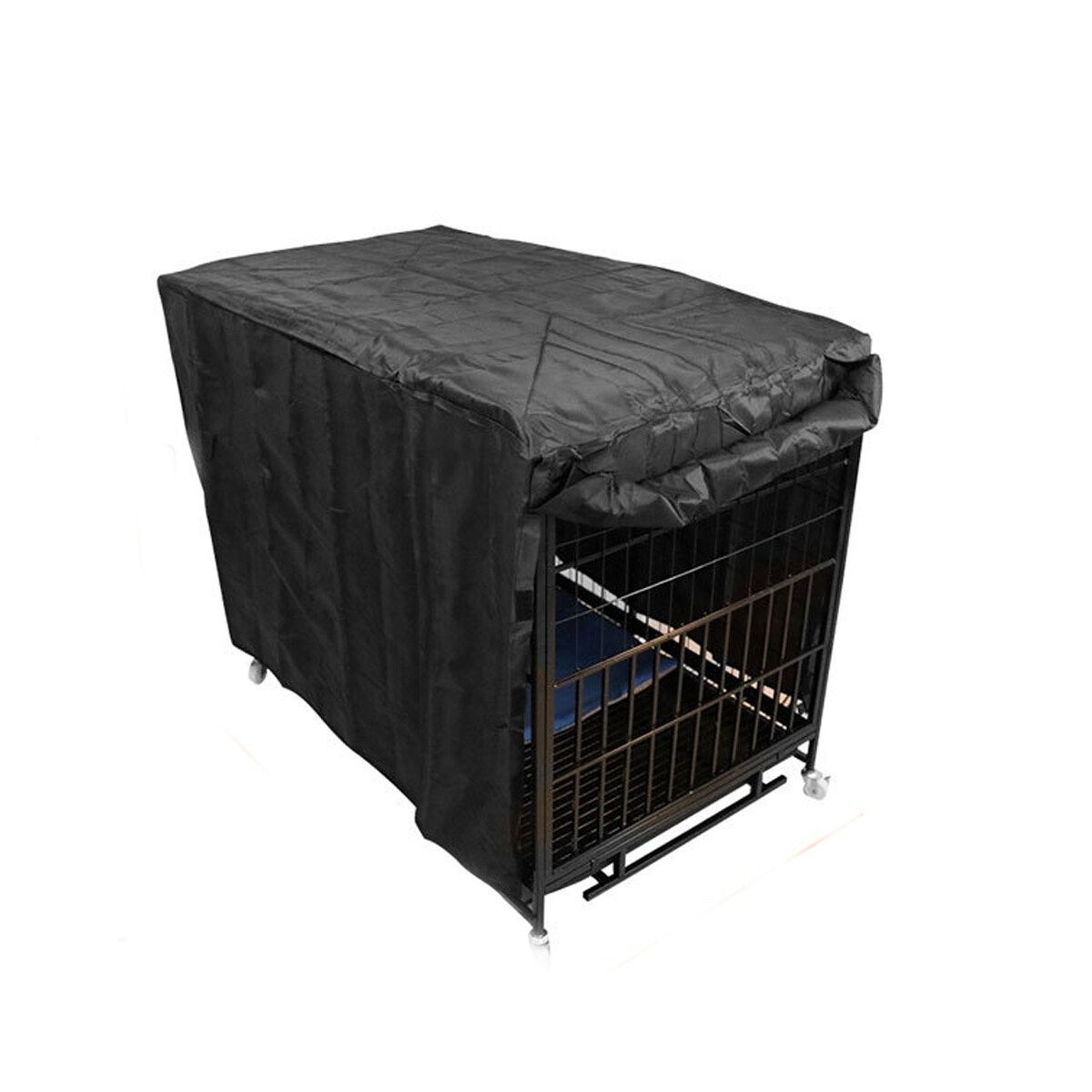 24''x17''x19'' (24 '') 30''x20''x21'' (30 '') 36''x23''x24'' (36 '') 42''x27''x30'' (42 '') 48''x30''x32'' (48 '') 210D Oxford Cloth Waterproof Pet Dog Cat Cage Cover Protective 48''