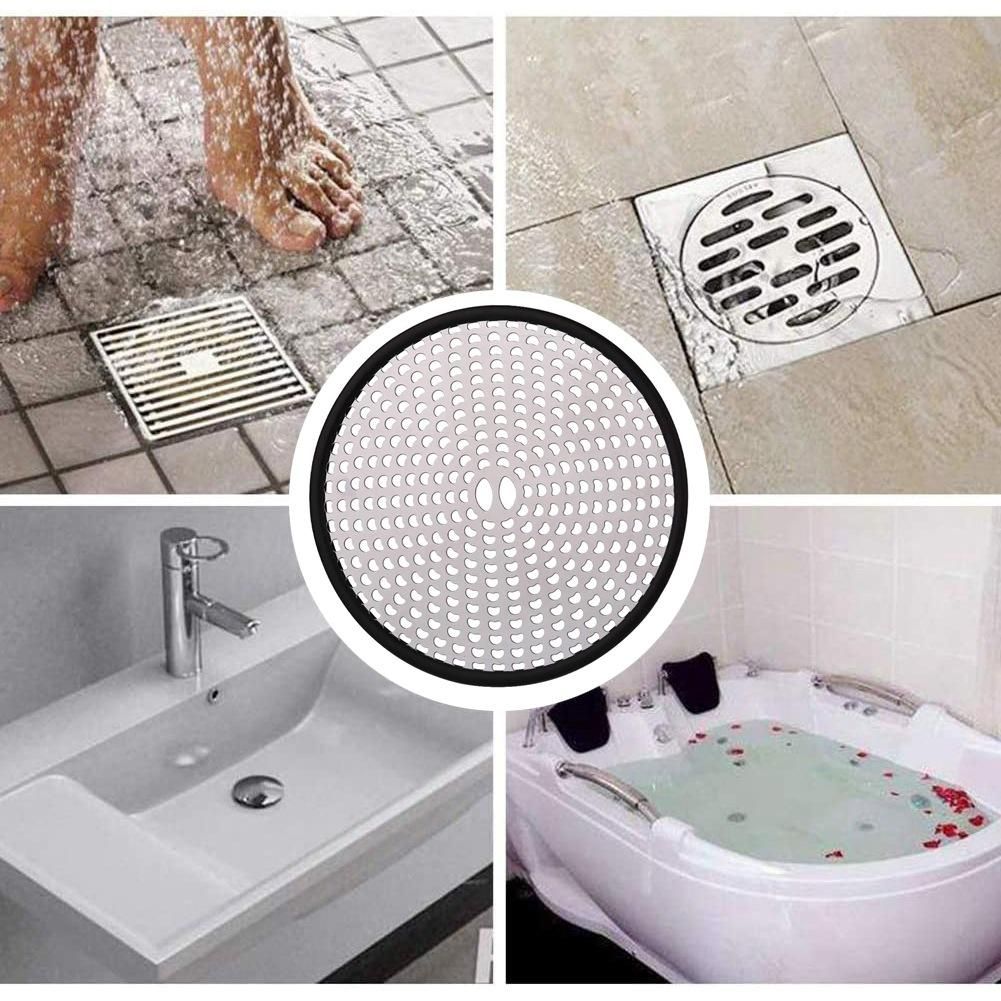 Shower Drain Cover Hair Catcher,Easy Clean Floor Drain