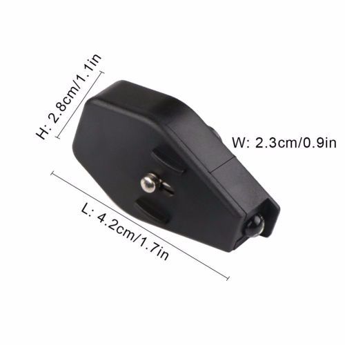 Mini LED 360 Degree Rotation Clip On Hat/Cap/Eyeglass LED Headlamp Headlight Built In Battery For Reading Night Light Use BIL