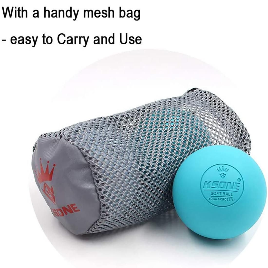 KSONE Lacrosse Massage Ball Set-Muscle Massage Roller-Deep