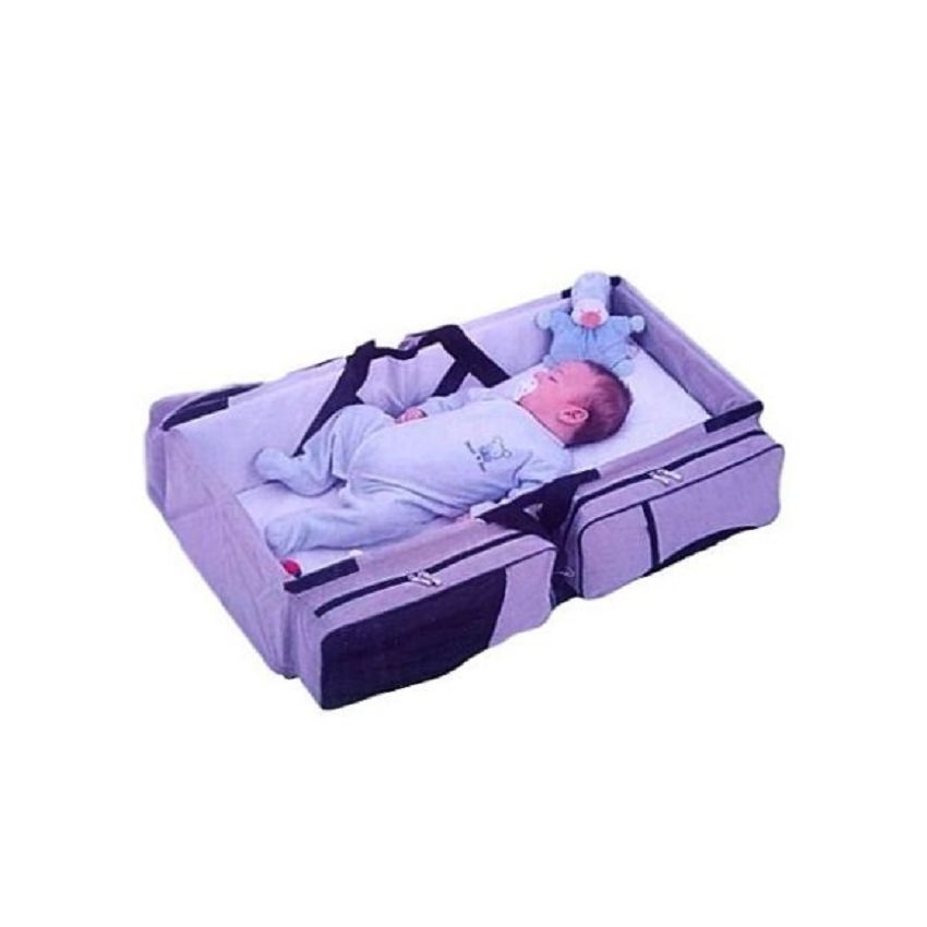 Universal Baby Bag 3 In 1 - Travel Bed, Diaper Bag & Change Station