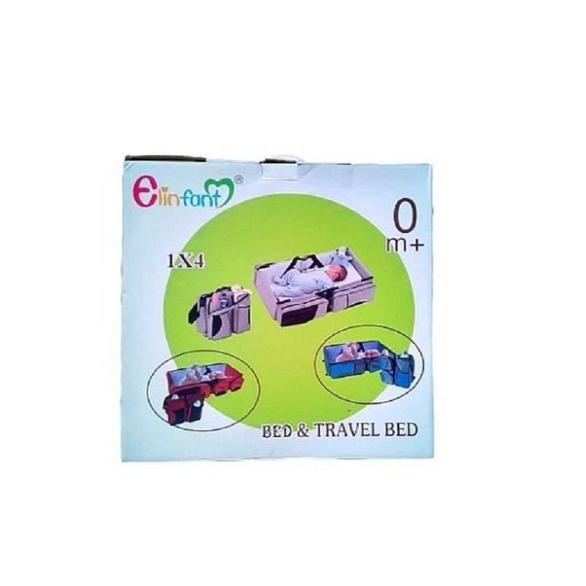 Universal Baby Bag 3 In 1 - Travel Bed, Diaper Bag & Change Station