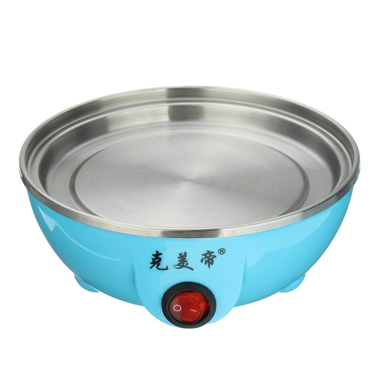Multi-function Electric Two Layers 14 Eggs Boiler Cooker Steamer Kitchen Tools Blue Blue