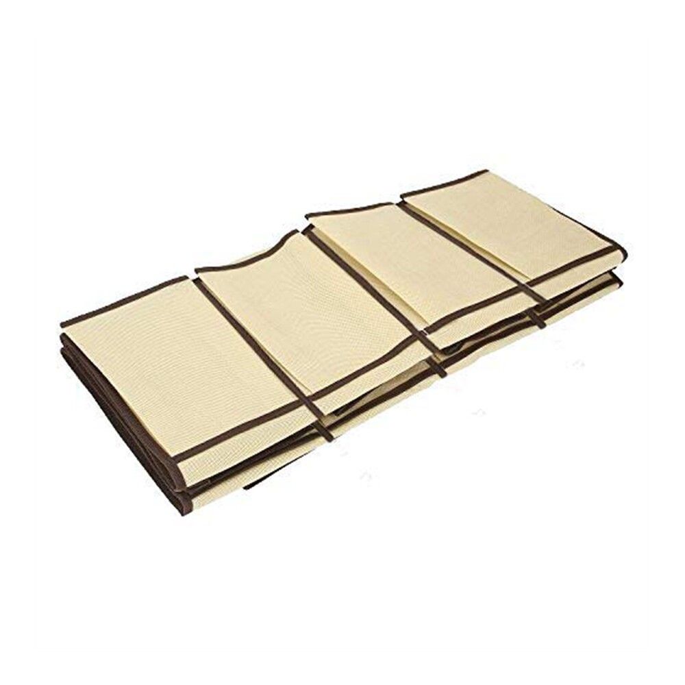Door Shoe Organizer 24 Large Pocket Shoe Rack Over The Door Complete With 4 Strong Metal Over Door Hooks Home Storage Shoe Space Saver Shoe Storage 50x160cm Apricot