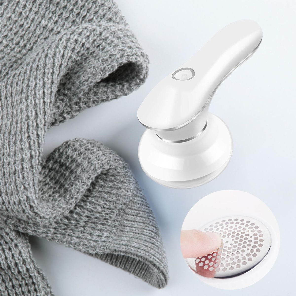 Electric Fabric Remover Remove Fleece Fuzz Stainless Steel Mesh Cover