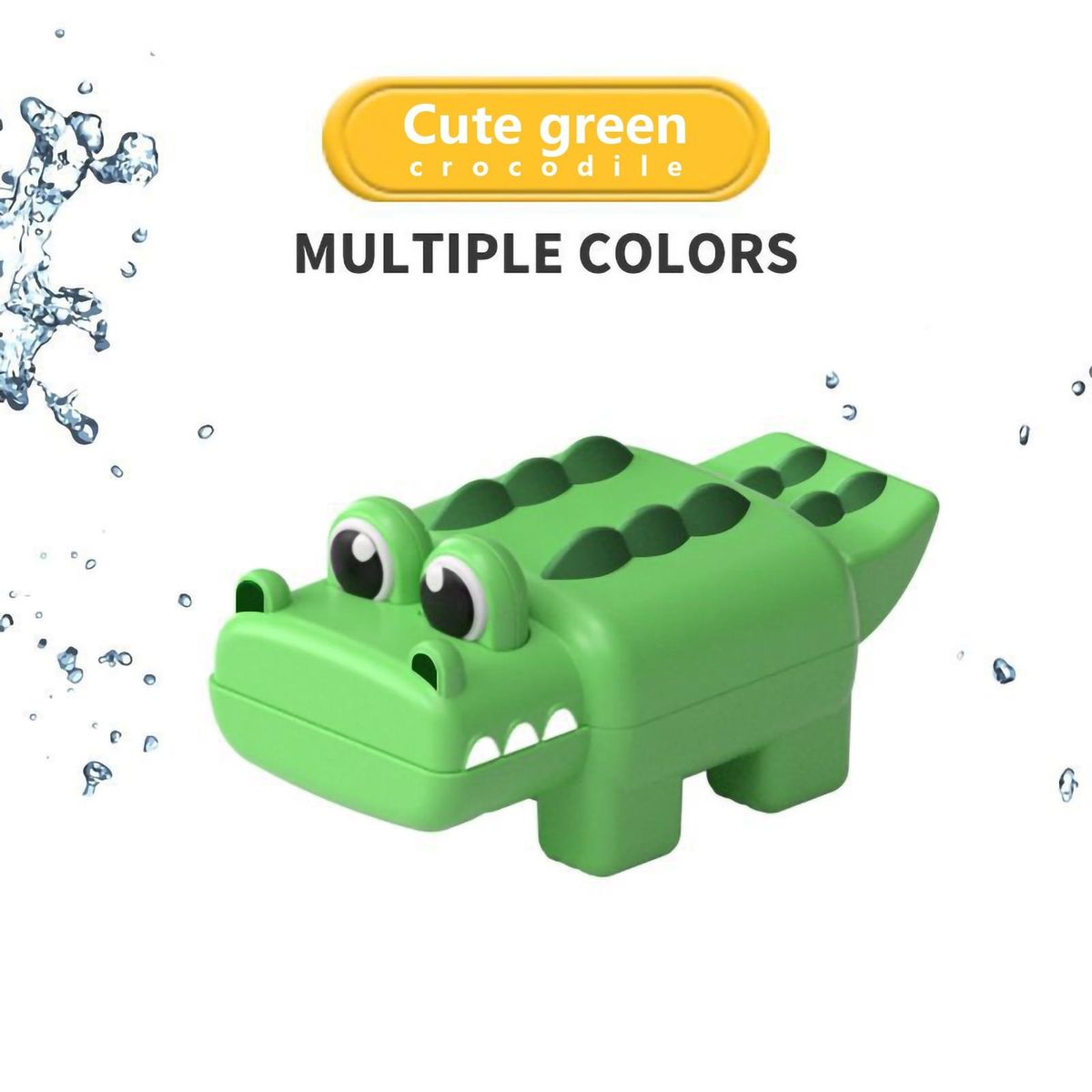 Baby Bath Toy Bathroom Bathtub Shower Wind-up Toy Green