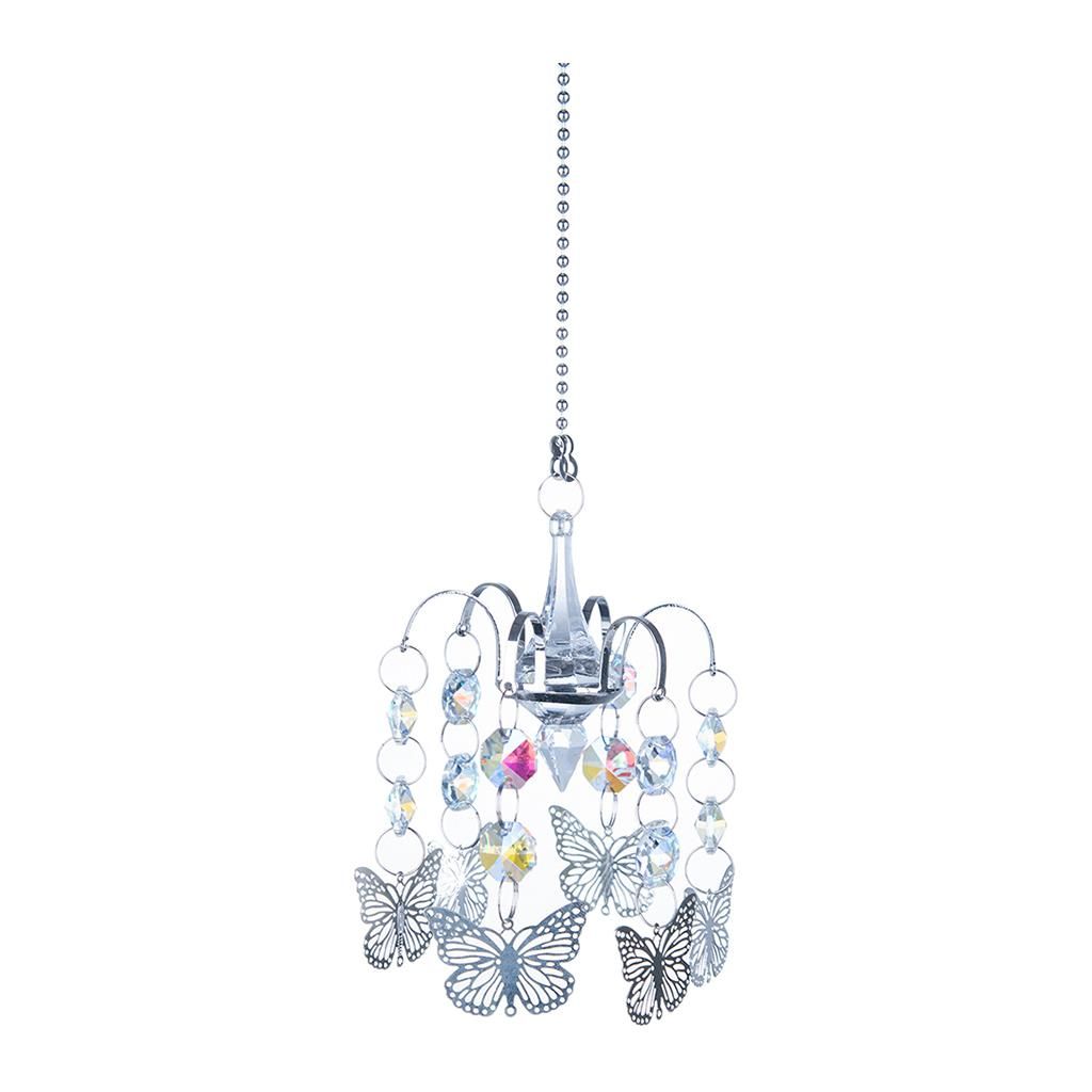 Window Crystal Ball   Glass Ornament For Butterfly