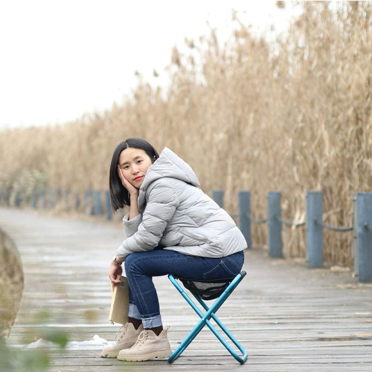 Camping Stool Portable Folding Stool Portable Fishing Stool