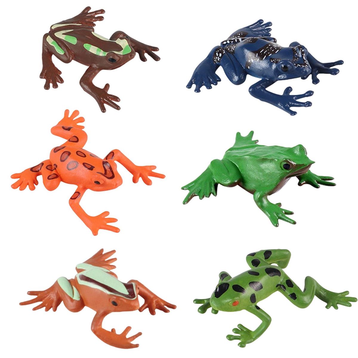 Action Figures Cake Topper Frog Toy Figurines