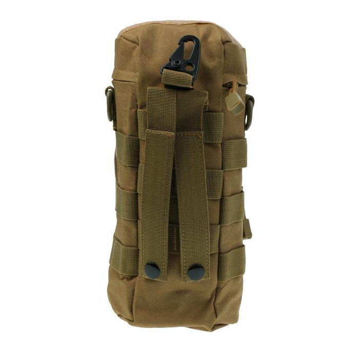 Militray  Molle Zipper Water Bottle Pouch Bag For Coyote Tan