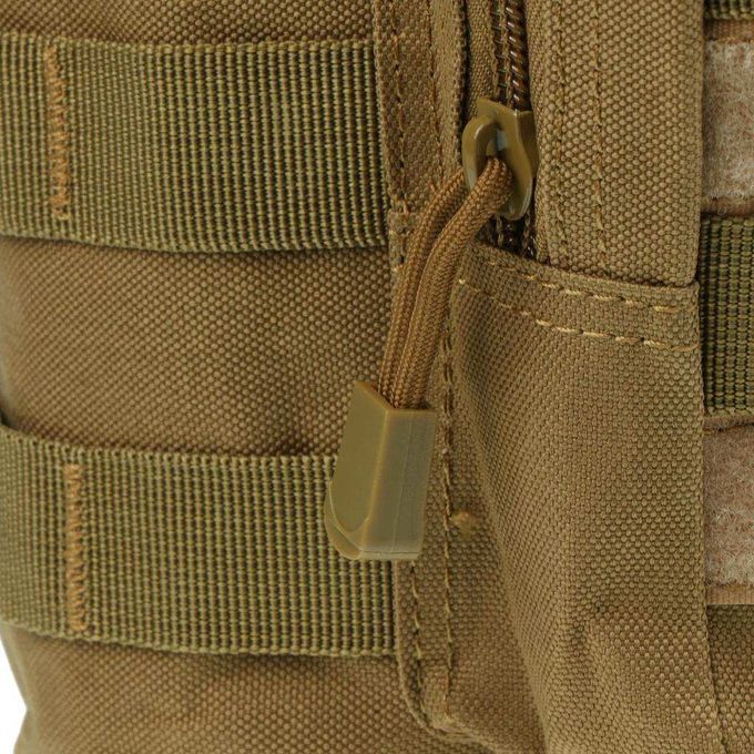 Militray  Molle Zipper Water Bottle Pouch Bag For Coyote Tan