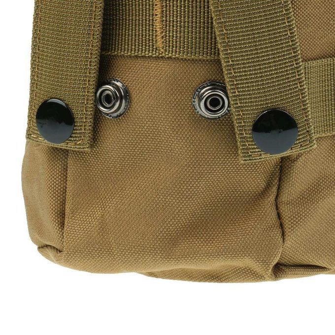 Militray  Molle Zipper Water Bottle Pouch Bag For Coyote Tan