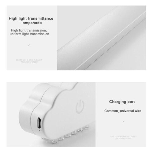 LED Night Light Hanging Magnetic Stepless Dimming Wireless USB Recharge Closet Kitchen Bedroom Wall Lights Reading Desk Lamp
