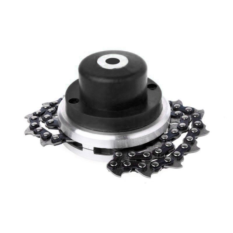 Lawn Mower Chain GrTrimmer Head Universal 65Mn Trimmer Head With Thickening Chain Coil Chain Brush Cutter Garden GrTools