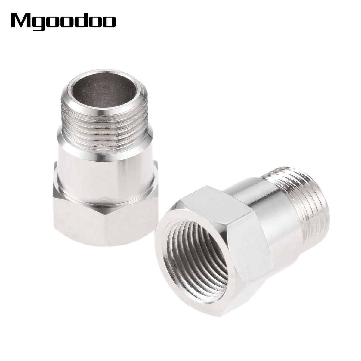 2Pcs Car Exhaust O2 Oxygen Sensor Test  Extension Extender Adapter Spacer M18 X 1.5 Bung Thread 32mm High Quality Auto Parts