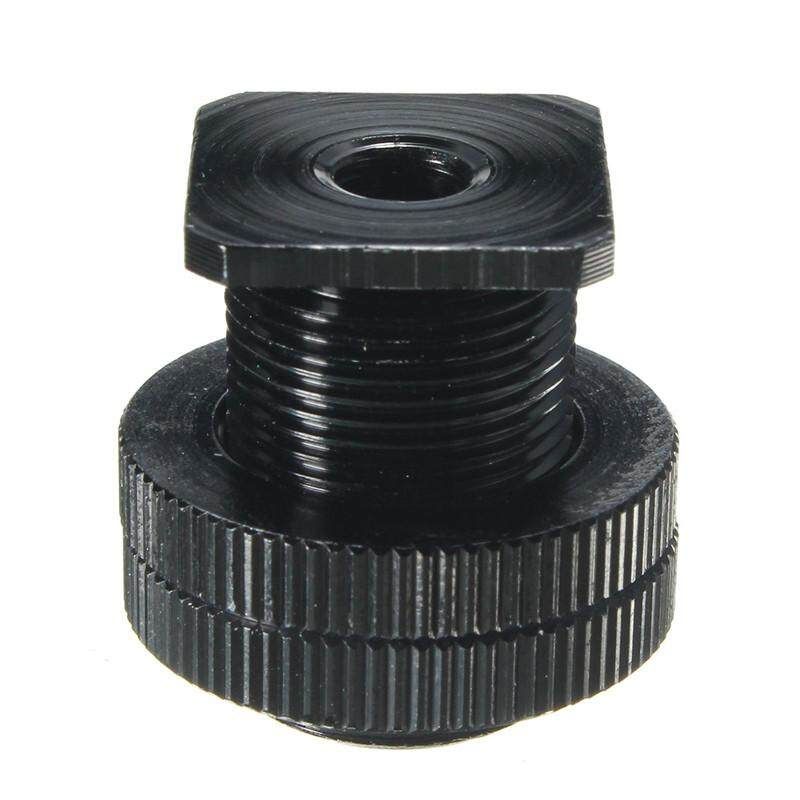 Cold Hot Shoe Adapter 5/8'' 1/4'' Screw Camera XLR Microphone Mic Mount Bracket Hot