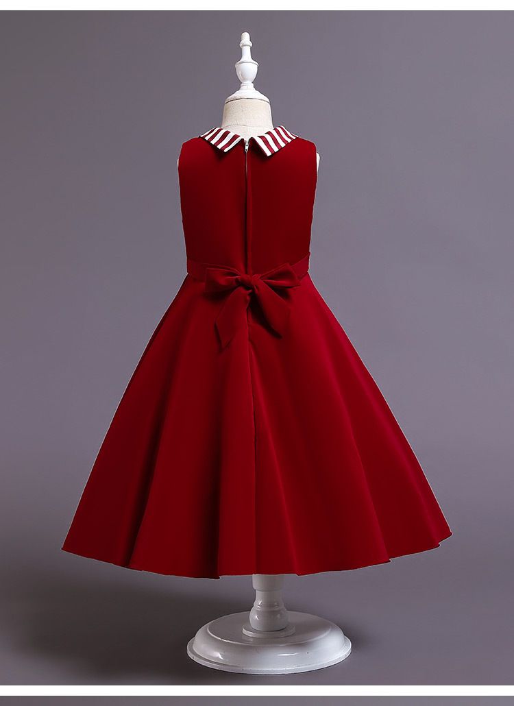 BIG GIRL QUALITY GRADUATION GOWN -  WINE RED - G355