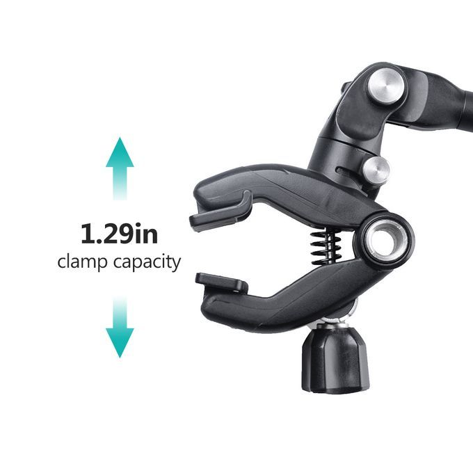 10-inch Articulating Arm Camera Mount With 3.3cm/1.3in