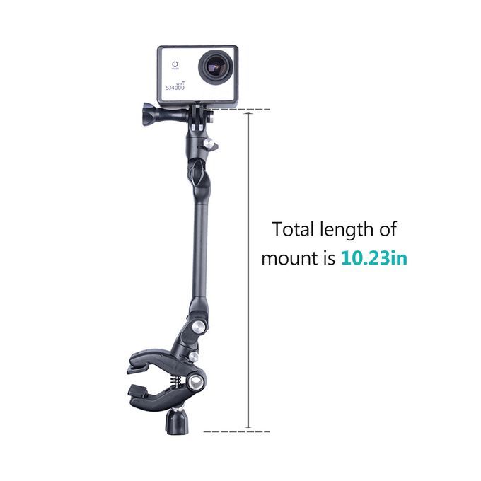 10-inch Articulating Arm Camera Mount With 3.3cm/1.3in