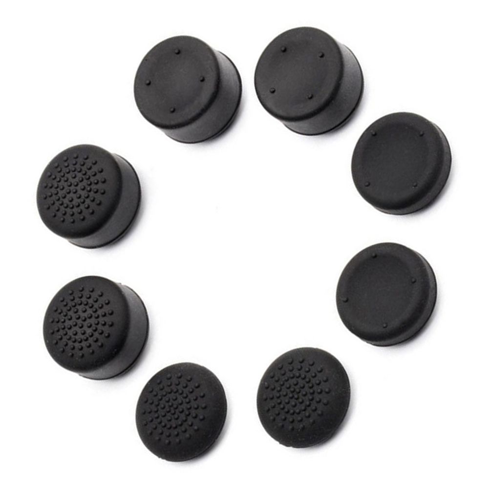 8Pcs Silicone Thumb Stick Grip Cover Cap Joystick For PS4-
