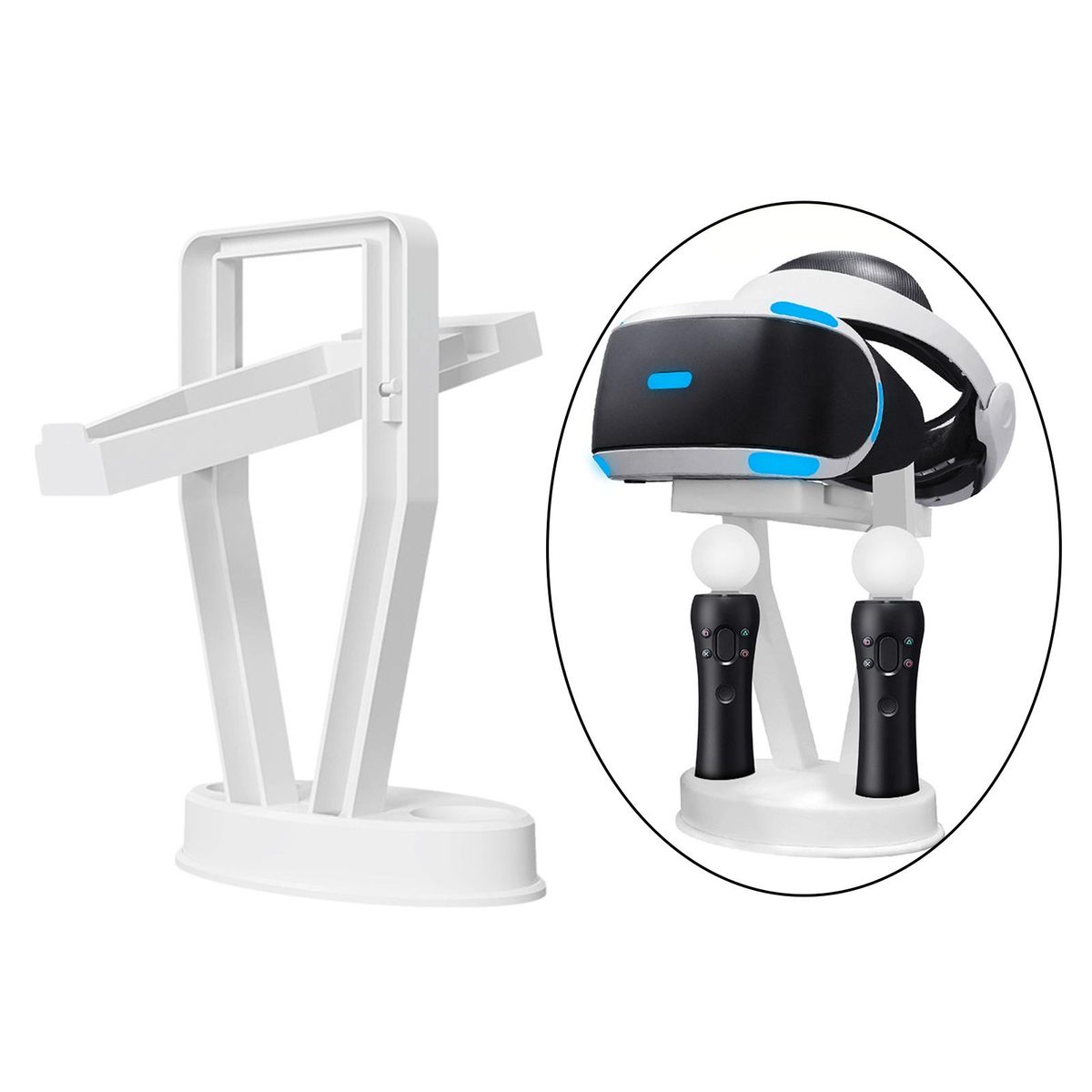 Upgraded Controller Stand Storage Mount For Oculuss Quest 2/PS White