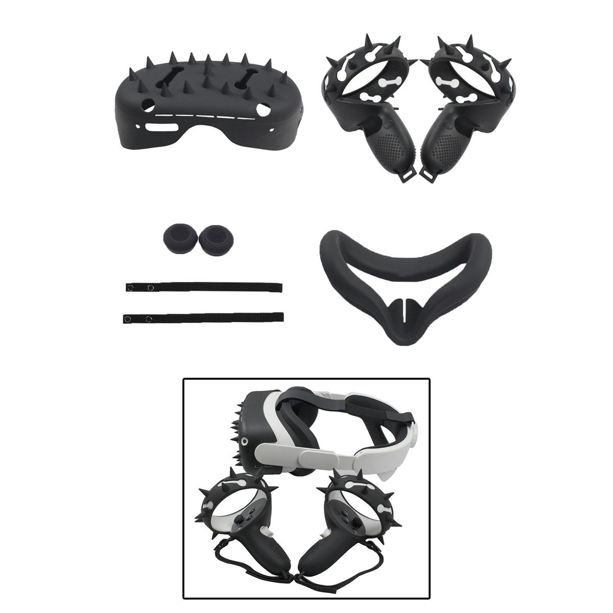 Front Face Interfacial Cover Pad Cushion Skin