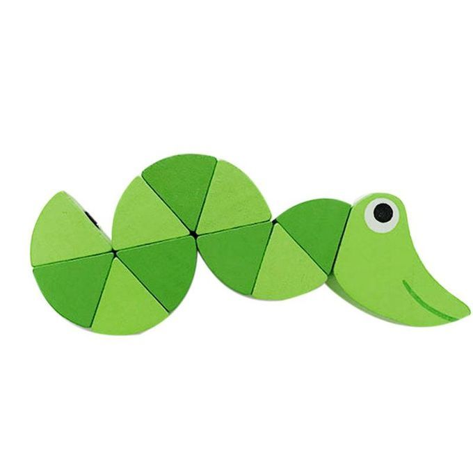 Single-Tailed Crocodile Twisting Game Babies Hand-Eye-