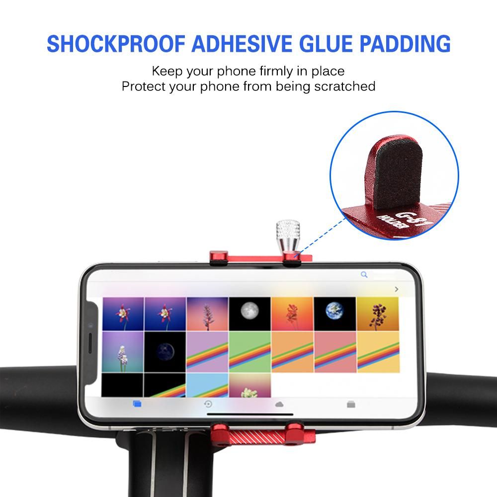 GUB Adjustable Bicycle Phone Mount Holder MTB Mountain Bike Motorcycle Handlebar Clip Stand for 3.5