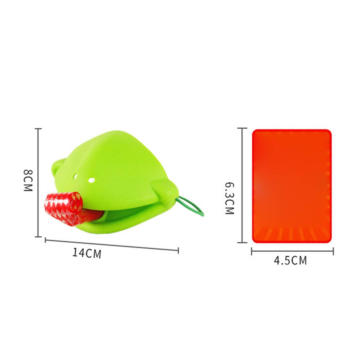 Chameleon Covers Tongue Out Toy Lizard Mouth Home Family Funny Card Board Game