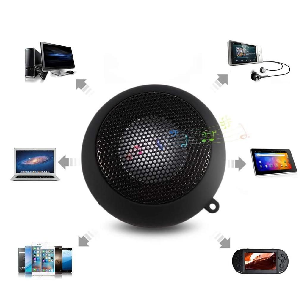 Mini Speaker Portable Rechargeable Travel Speaker with Aux