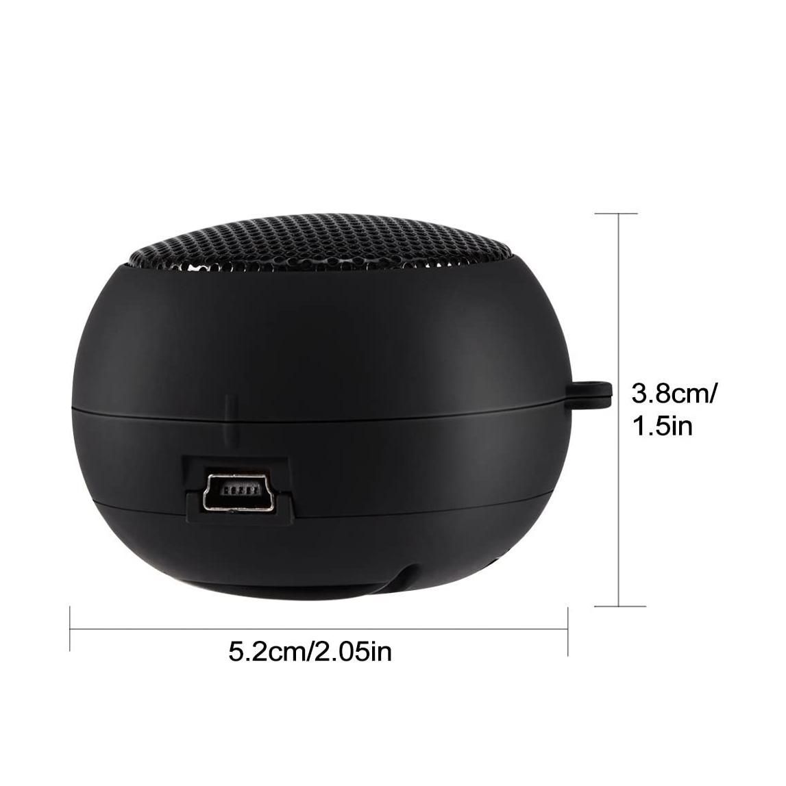 Mini Speaker Portable Rechargeable Travel Speaker with Aux
