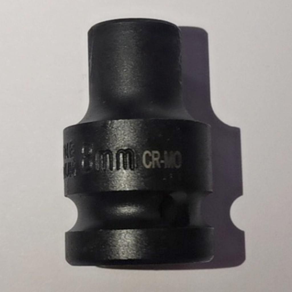 1/2" Drive 8mm Deep Metric 6 Point Universal Impact Socket Tool 38mm