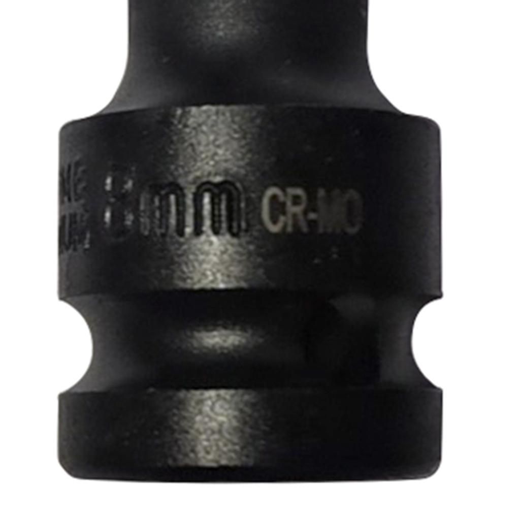 1/2" Drive 8mm Deep Metric 6 Point Universal Impact Socket Tool 38mm