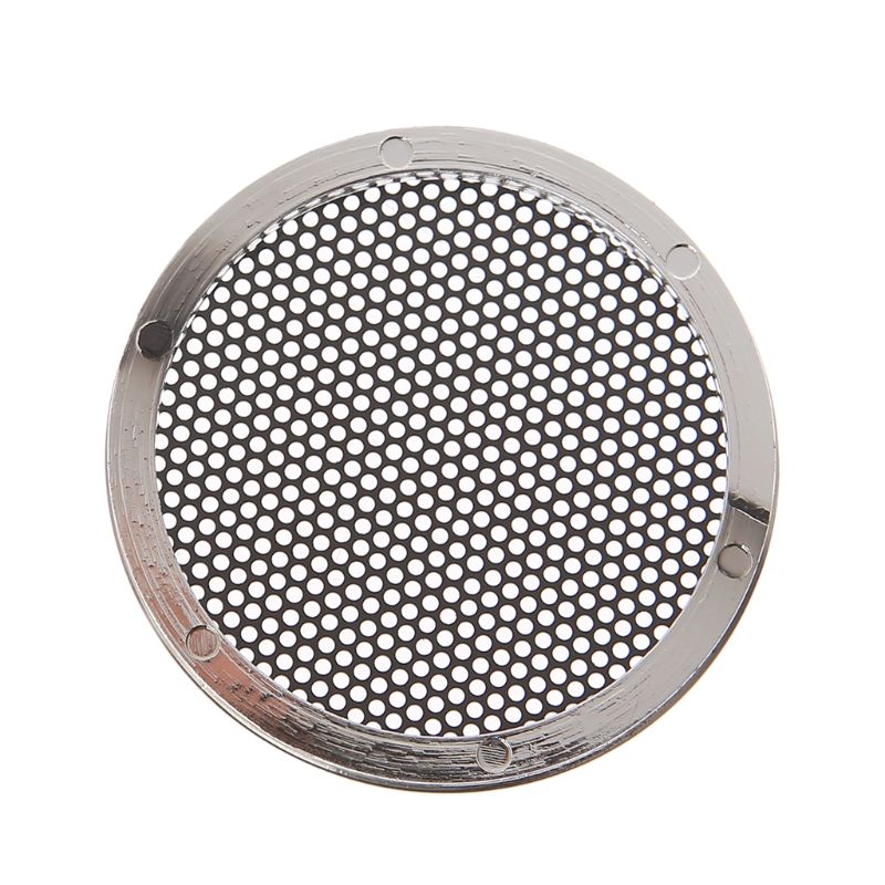 QAIXAG 2 Pcs 1 2 3 4 5 6.5 Inch Speaker Steel Mesh Round