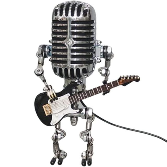 Play Guitar Desk LED Lamp Lights