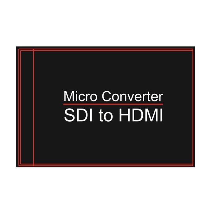 1080P SDI To HDMI Converter 1 HDMI Output Supplies For Camera TV