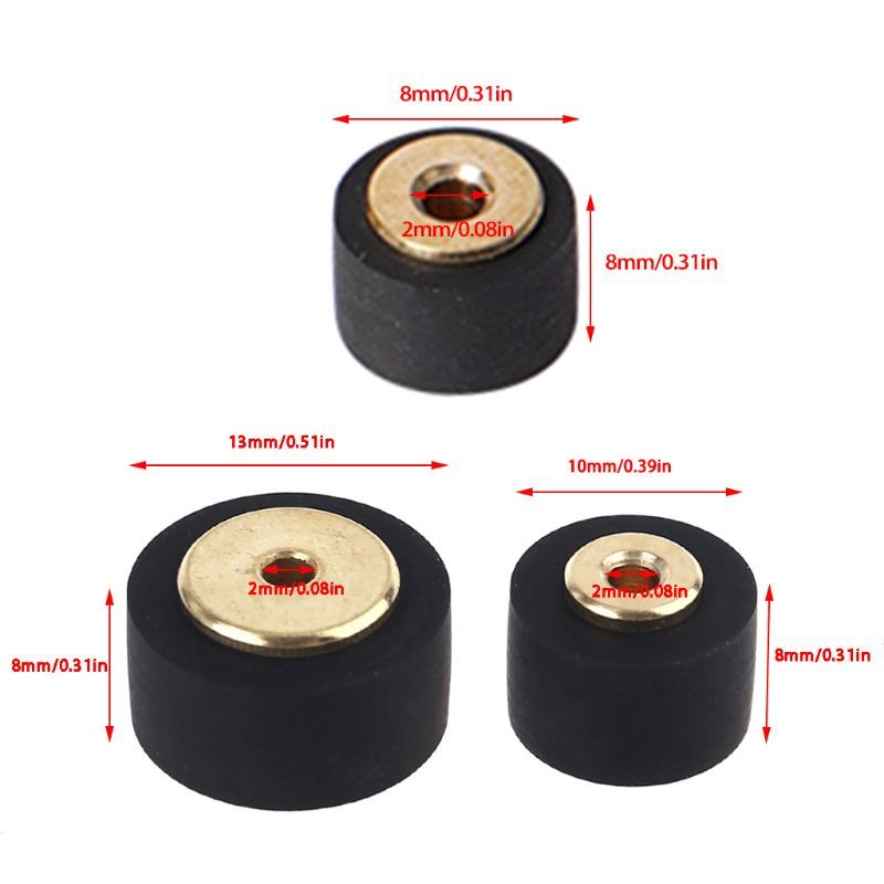 1Pcs Cartridge Audio Radio Movement Pinch Roller Tape