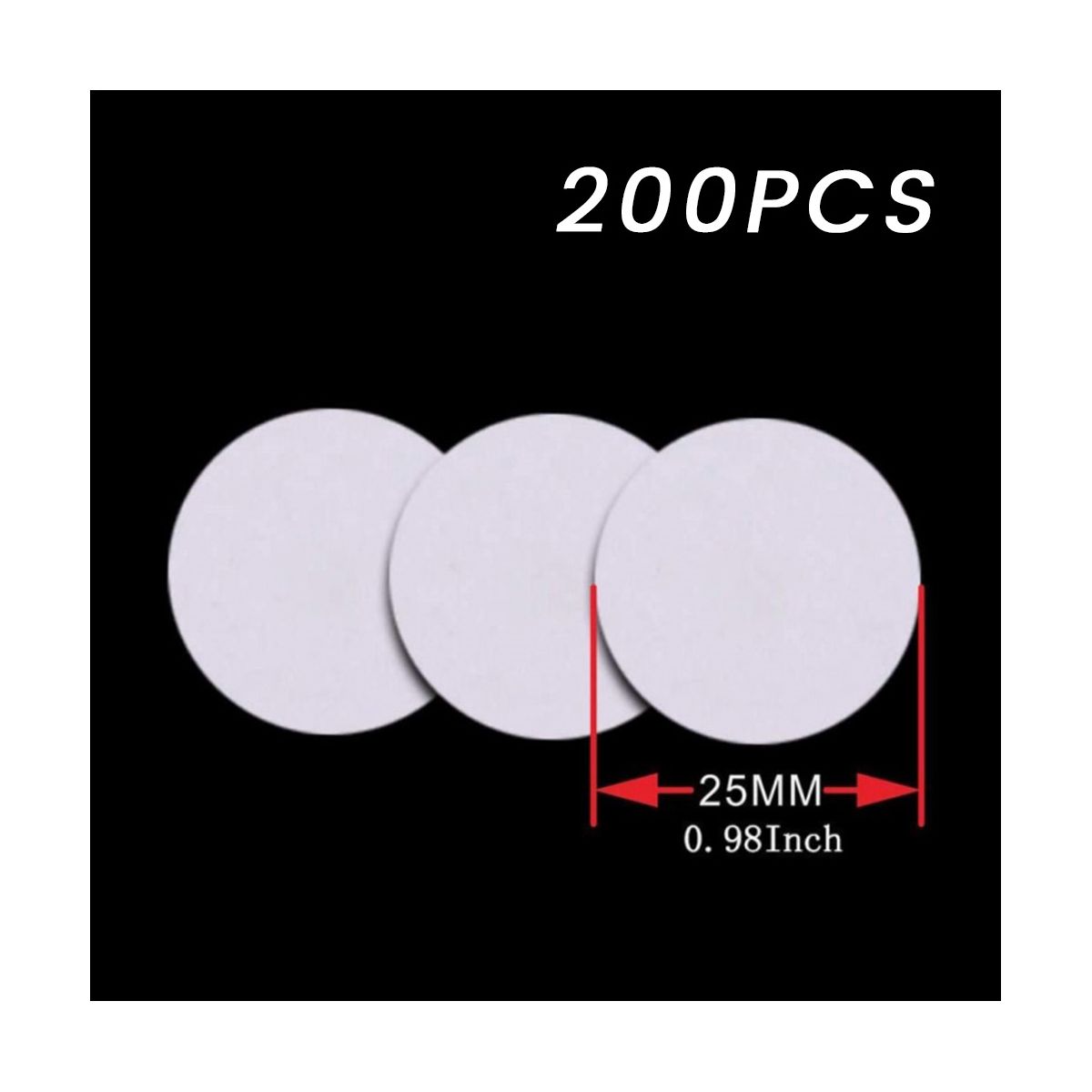 200Pcs/Set NFC 215 Cards PVC Coins Chip Phones Available
