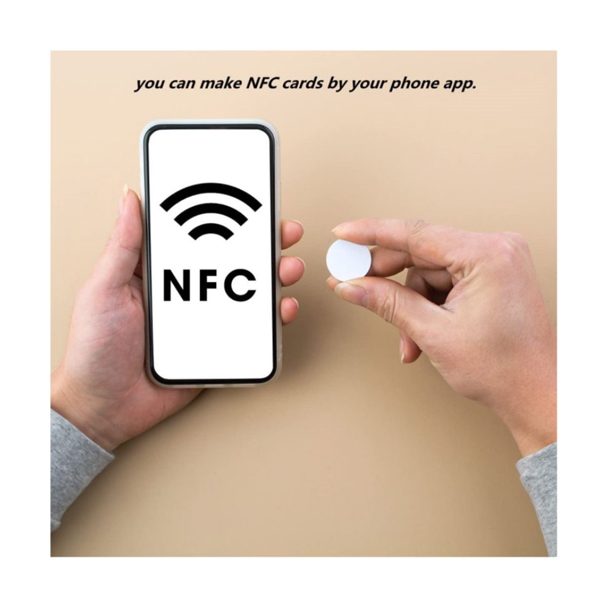 200Pcs/Set NFC 215 Cards PVC Coins Chip Phones Available