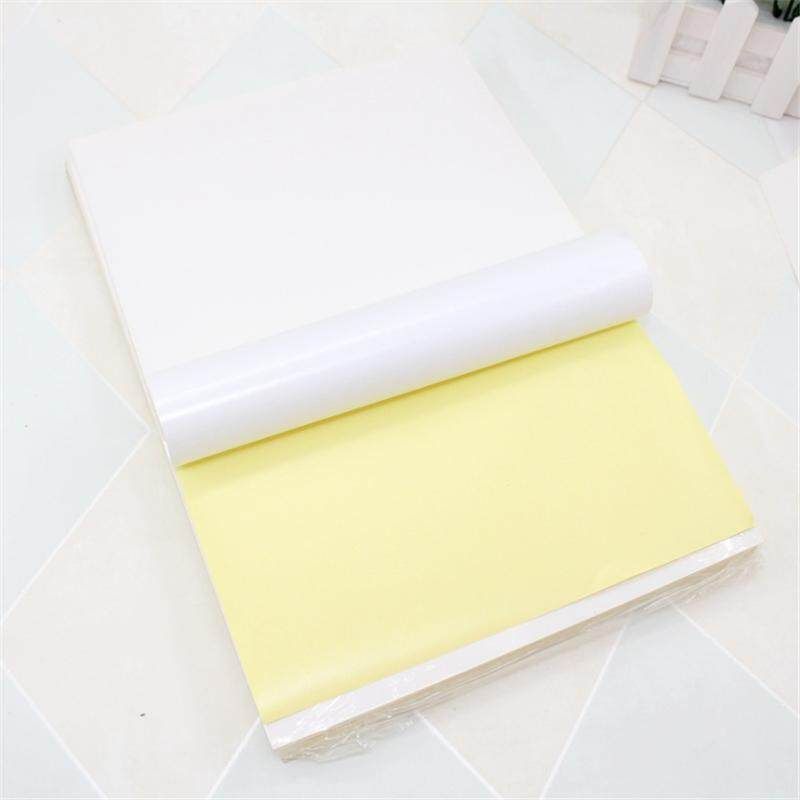 A4 Blank Adhesive Copy Stickers Self-adhesive Paper 100 Sheets A Pack
