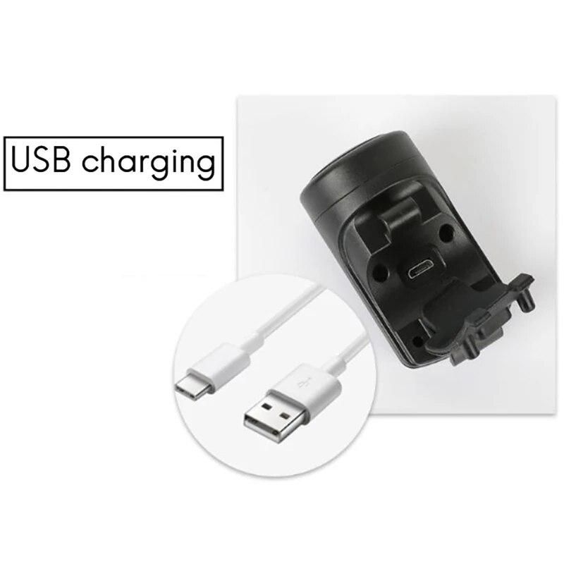Ultra Loud Sound Bike Cycling Electric Bicycle Horn Bike Handlebar Ring Rechargeable Children's Bike Electric Horn