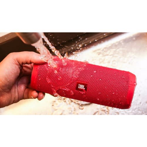 Flip 4 Waterproof Portable Bluetooth Speaker - Red