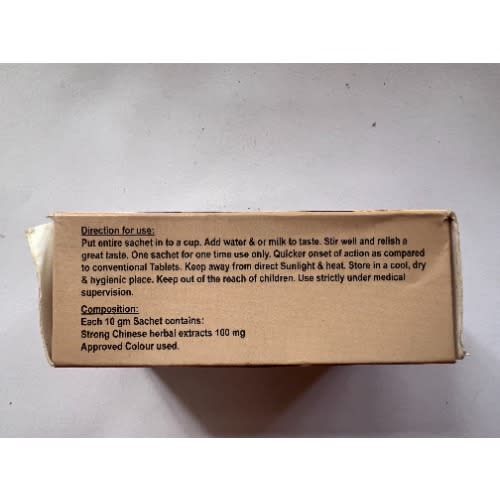 Black Diamond - Coffee For Weak Erection And Ejaculation - 5 Sachets