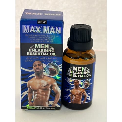 Max Man - Men Penis Enlargement Massage Essential Oil - 30ml
