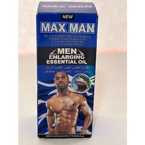 Max Man - Men Penis Enlargement Massage Essential Oil - 30ml