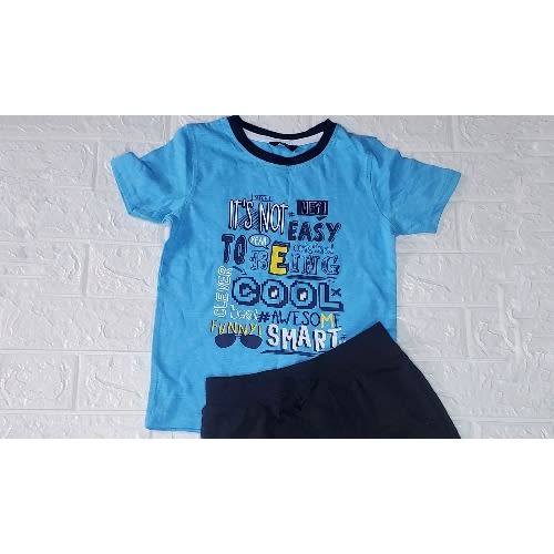 Boys Casual Cool Tshirt And Short Set